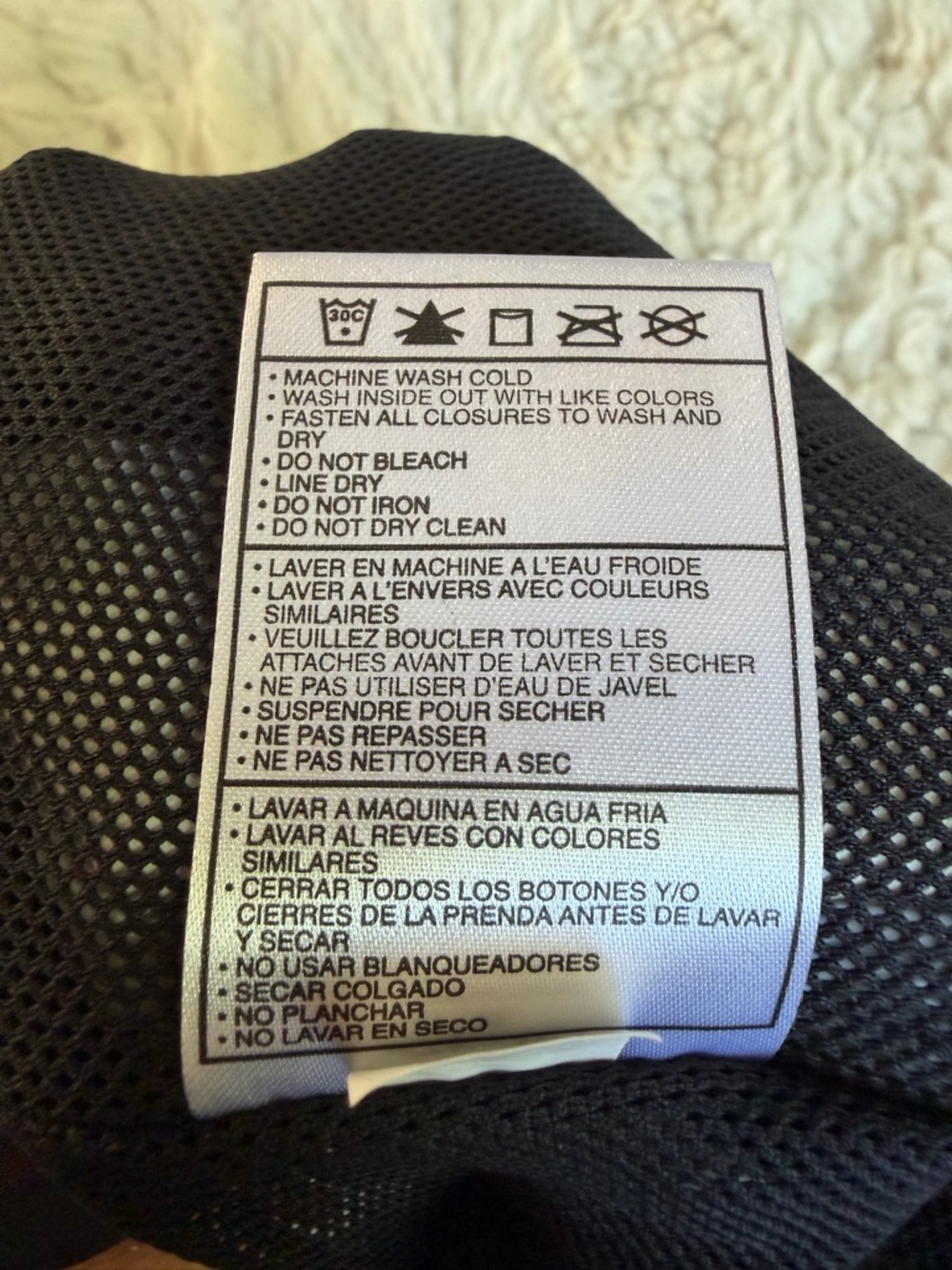 Nike Golf Dri-FIT Storm Pants | Black | XS - Picture 9 of 9